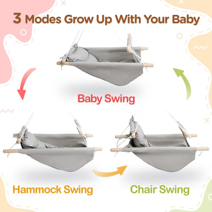 Canvas Hammock Swing for Baby to Toddler