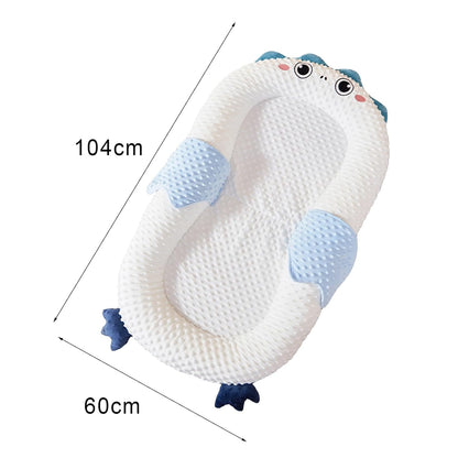 Portable Baby Lounger-Adjustable 3 in 1 Tummy Time Mat