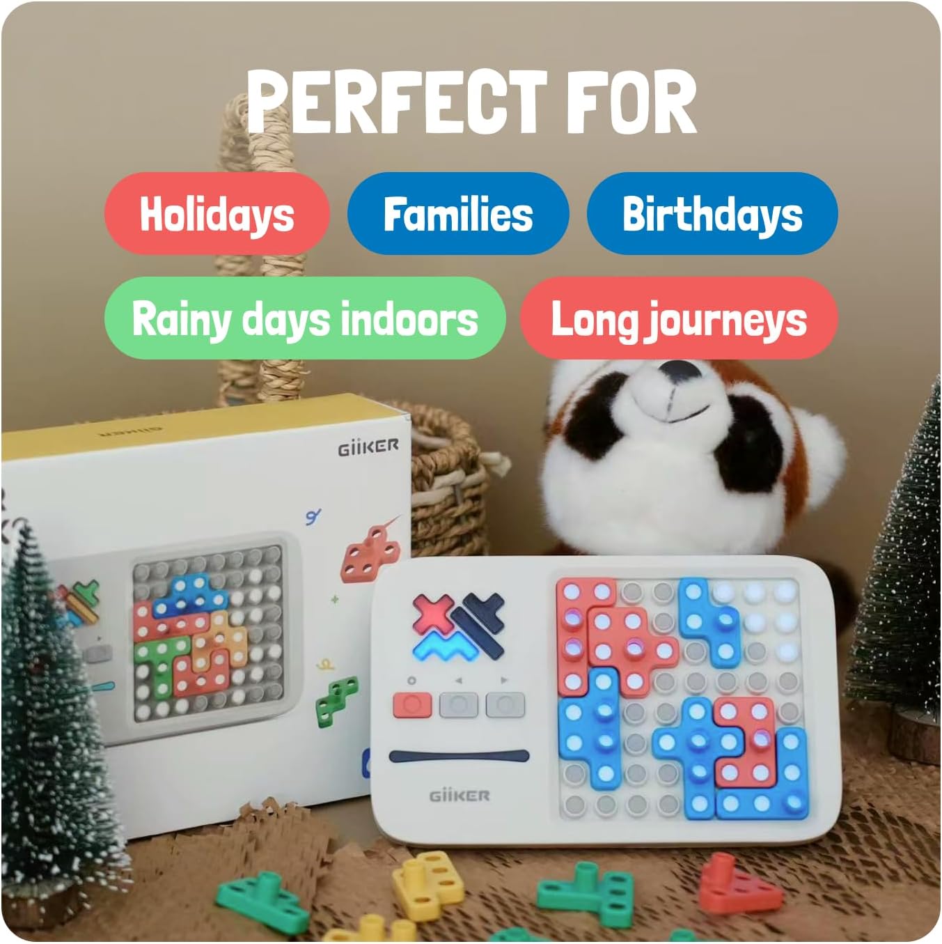 Super Blocks STEM Toys – Pattern Matching Puzzle Game