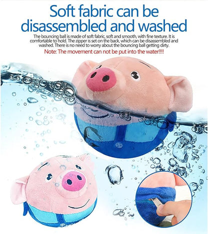 Piggy Interactive Toys Rechargeable Jumping Moving
