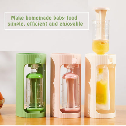 Squeeze Station for Baby Puree Food Storage