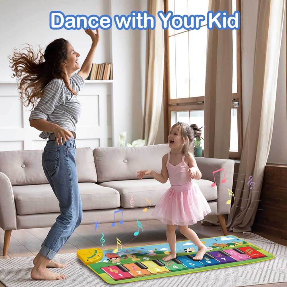 Floor Piano Mat for Toddlers