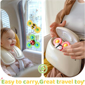 3PCS Suction Cup Spinner Toys