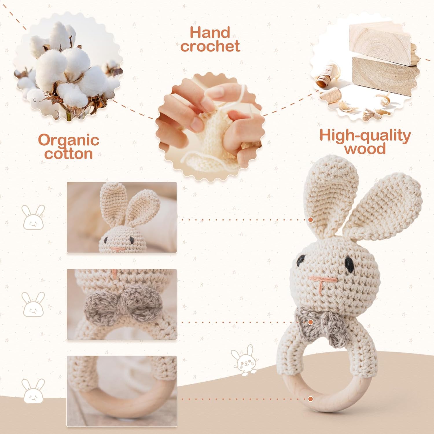 Knitted Rattle