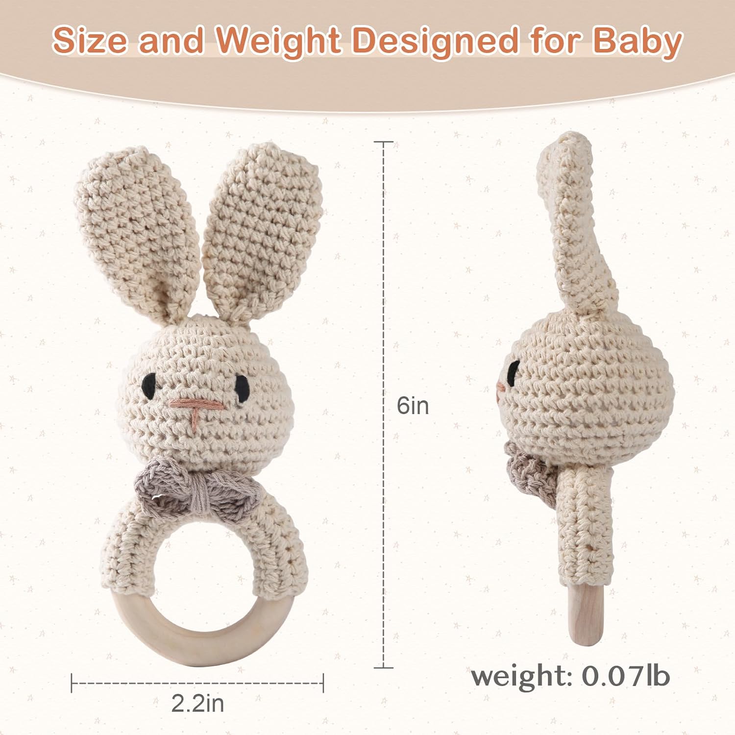 Knitted Rattle