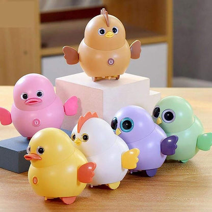 Cute Swinging Magnetic Walking Chicken Squad Toy