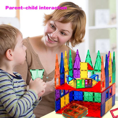 Magnetic Tiles Building Blocks, Magnet Toys for Kids