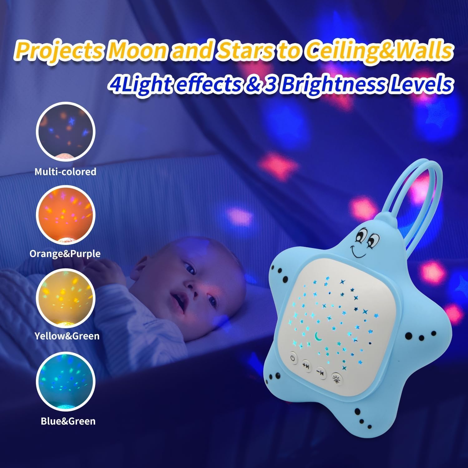 Portable Baby White Noise Sound Machine