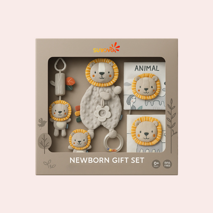 Lion Soothing Gift Set for Newborns