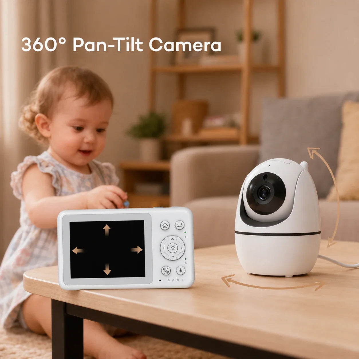 720P HD Security Video Baby Monitor