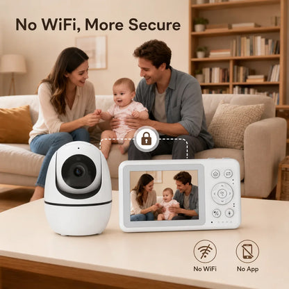 720P HD Security Video Baby Monitor