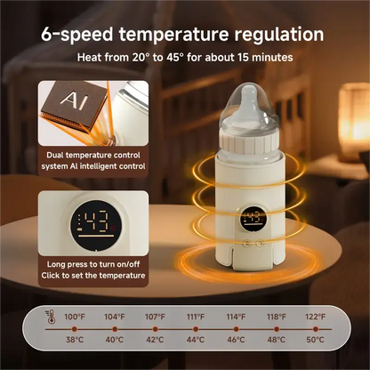 Fast Heating Portable Baby Bottle Warmer
