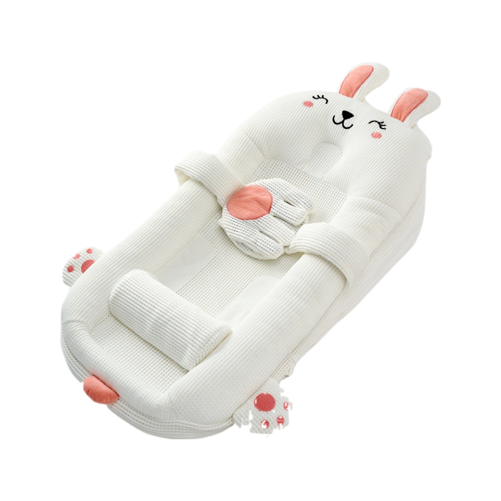 Smart Baby Lounger with Adjustable Anti-Reflux Incline and Gentle Patting Function