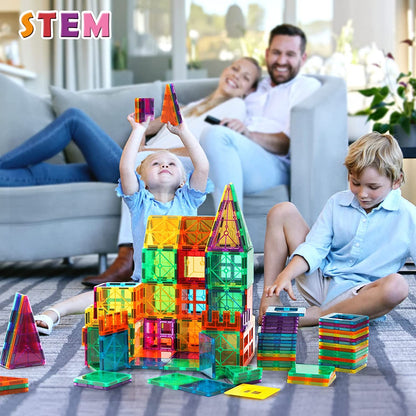 Magnetic Tiles Building Blocks, Magnet Toys for Kids