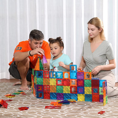 Magnetic Tiles Building Blocks, Magnet Toys for Kids