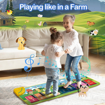 Floor Piano Mat for Toddlers