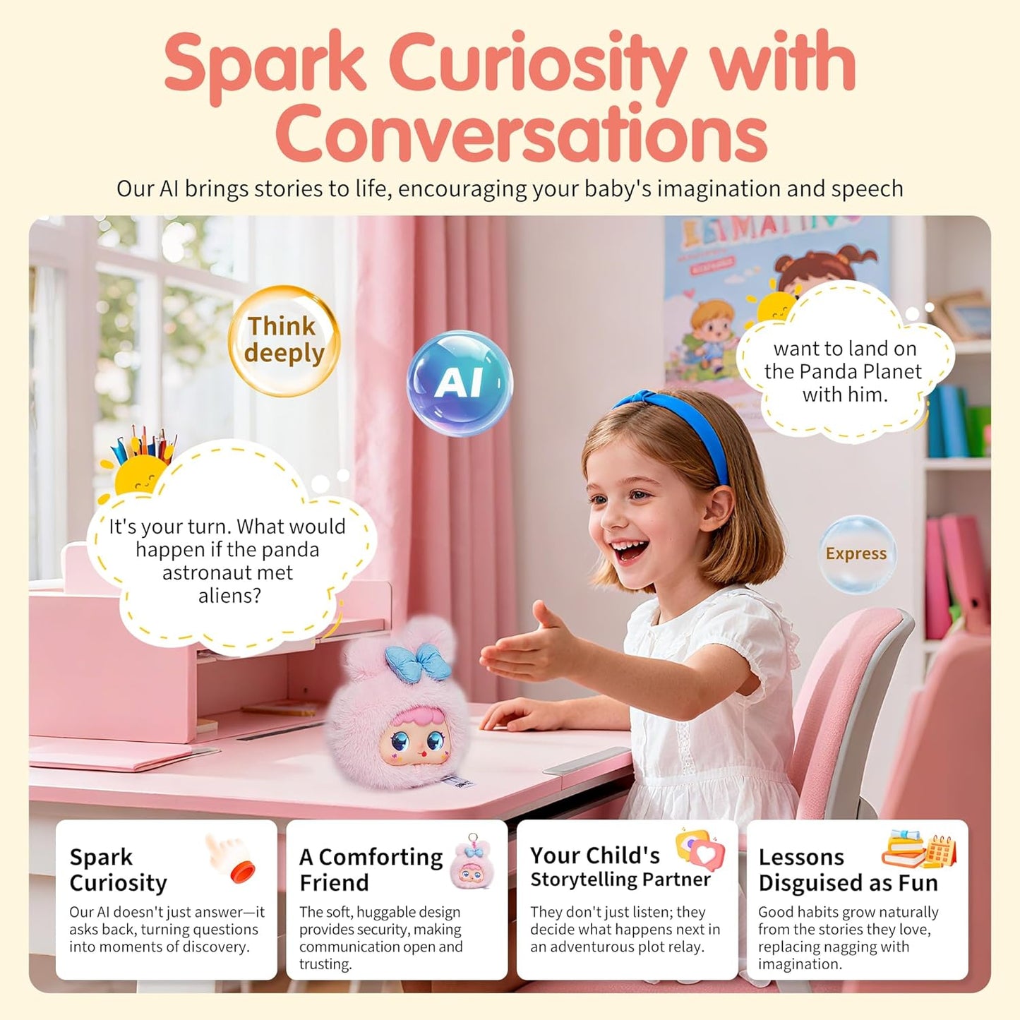 AI Smart Stuffed Animal with ChatGPT & Google