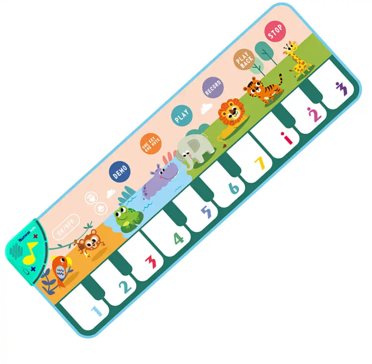 Coolplay 110x36cm Musical Piano Mat