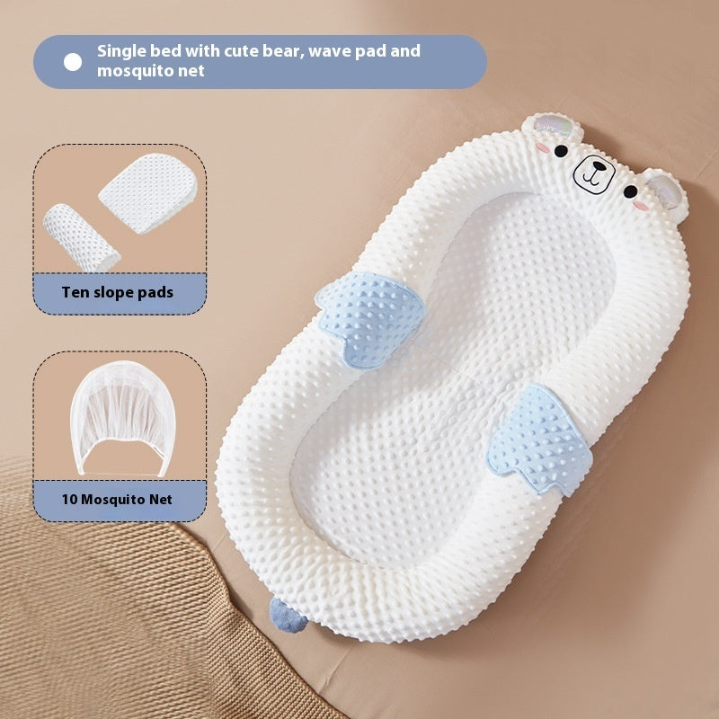 Portable Baby Nest Bed - Newborn Bionic Sleep Pod with Pressure Relief Technology