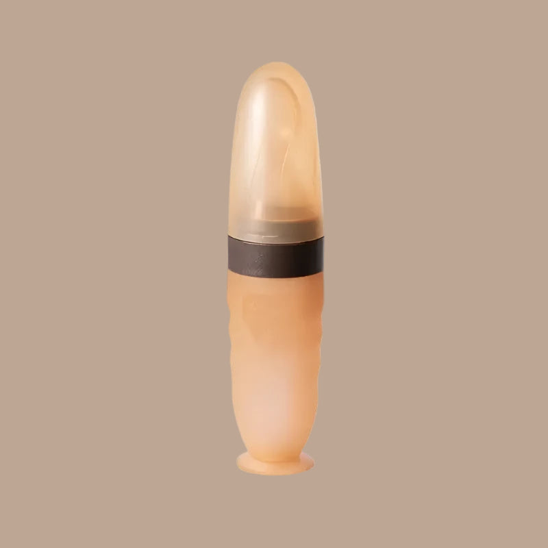 BabyRicePasteSiliconeOnePieceSpoon