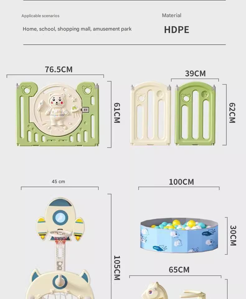 Premium Baby Safety Gate - Extra Wide Adjustable Child Proof Barrier for Stairs & Doorways