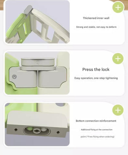 Premium Baby Safety Gate - Extra Wide Adjustable Child Proof Barrier for Stairs & Doorways