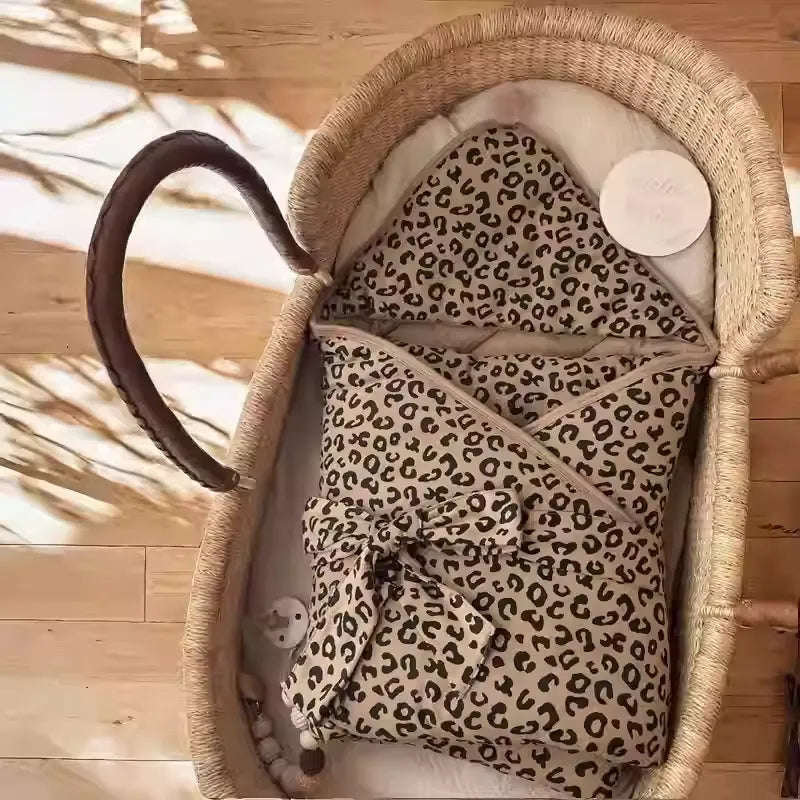 Premium Baby Winter Leopard Print Blanket - Ultra Soft Fleece Throw for Infants & Toddlers