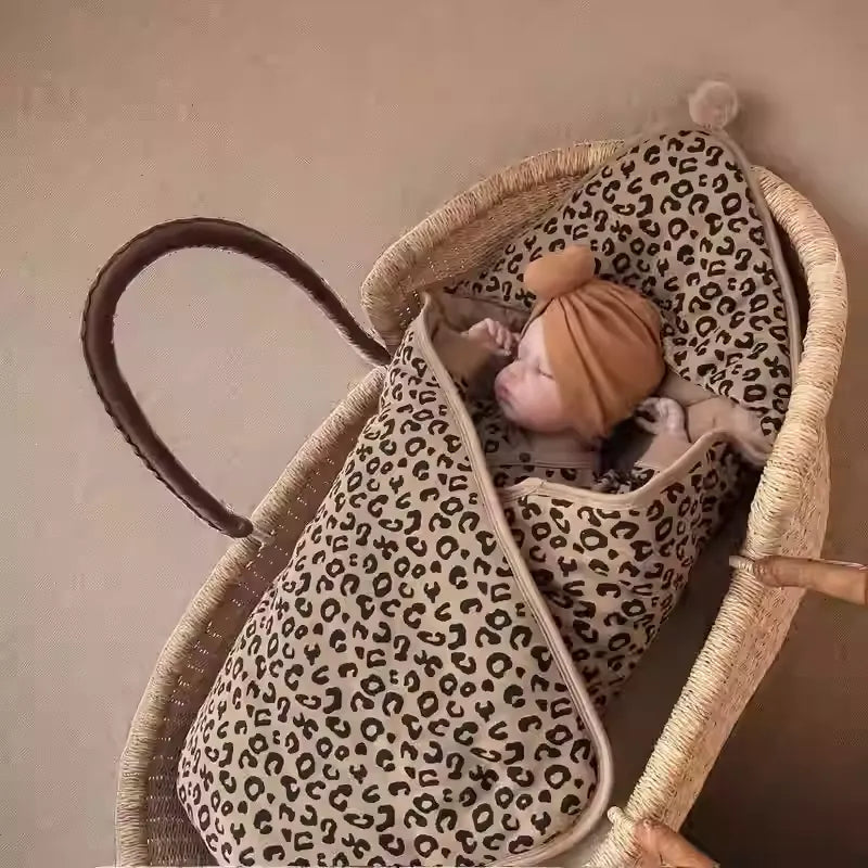 Premium Baby Winter Leopard Print Blanket - Ultra Soft Fleece Throw for Infants & Toddlers