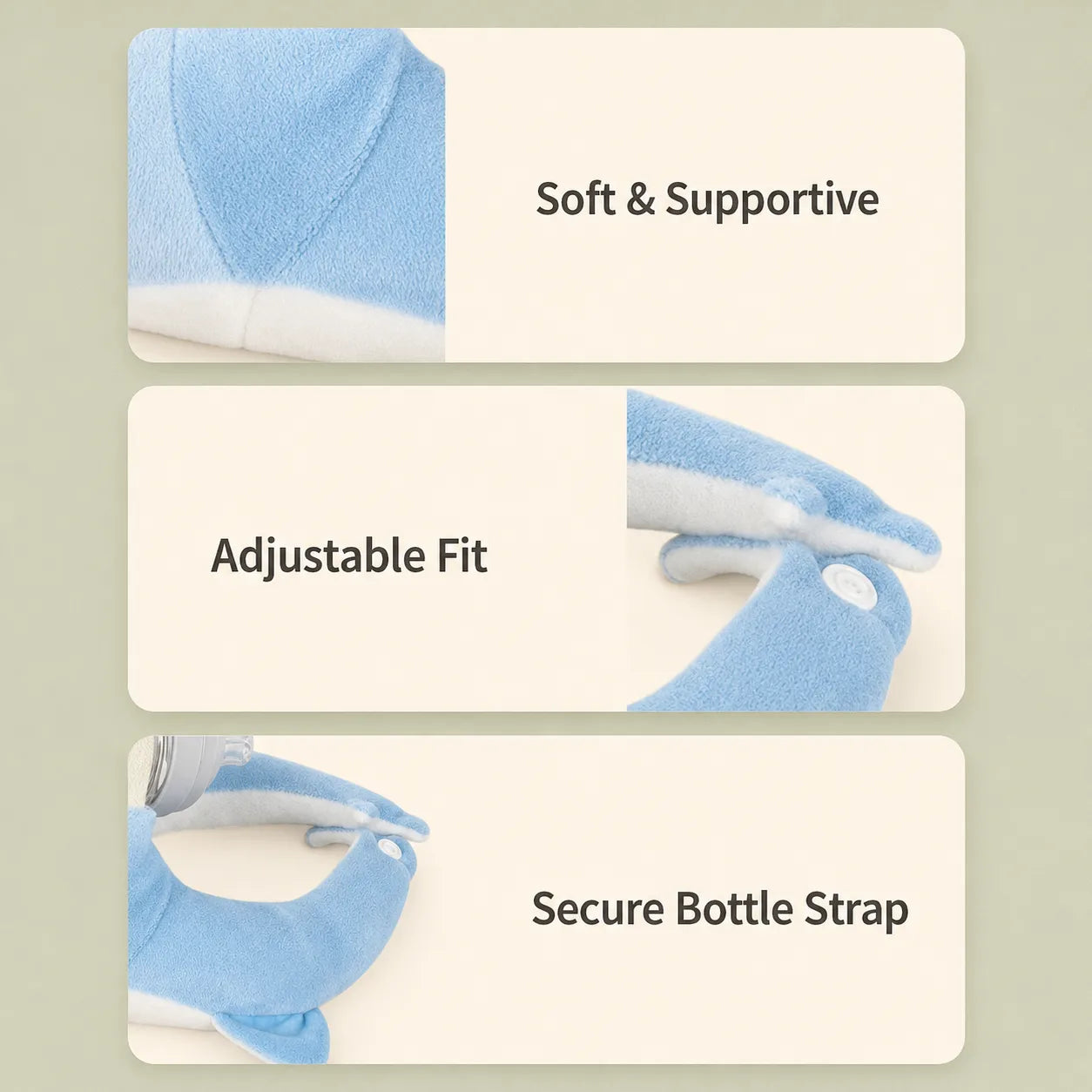 Baby Bottle Feeding Support Pillow