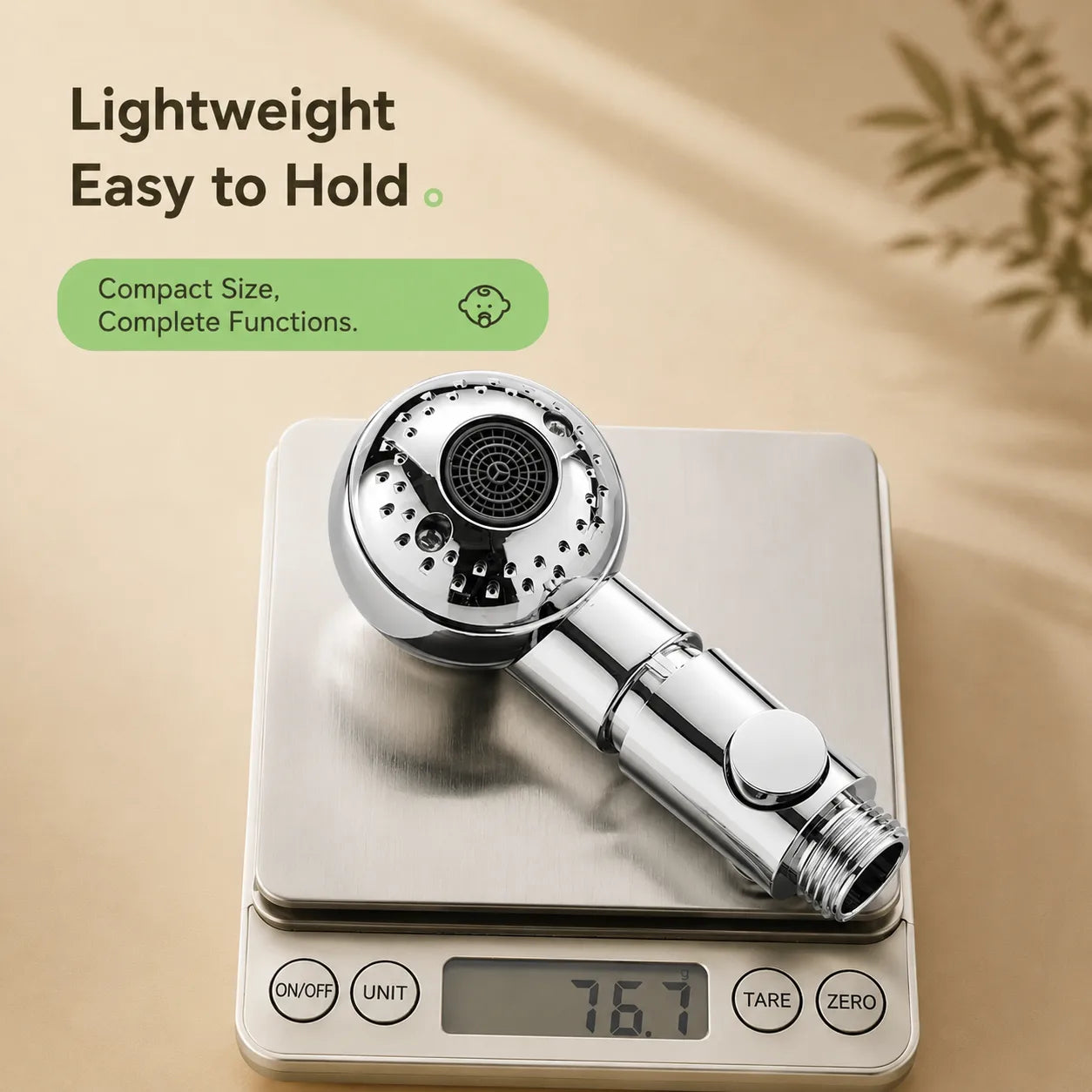 Gentle Dual-Spray Baby Shower Head