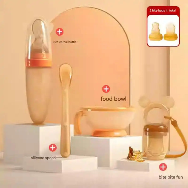 Baby Fruit Feeder Silicone Mesh Teether - Safe Self-Feeding Tool for Infants 3-24 Months