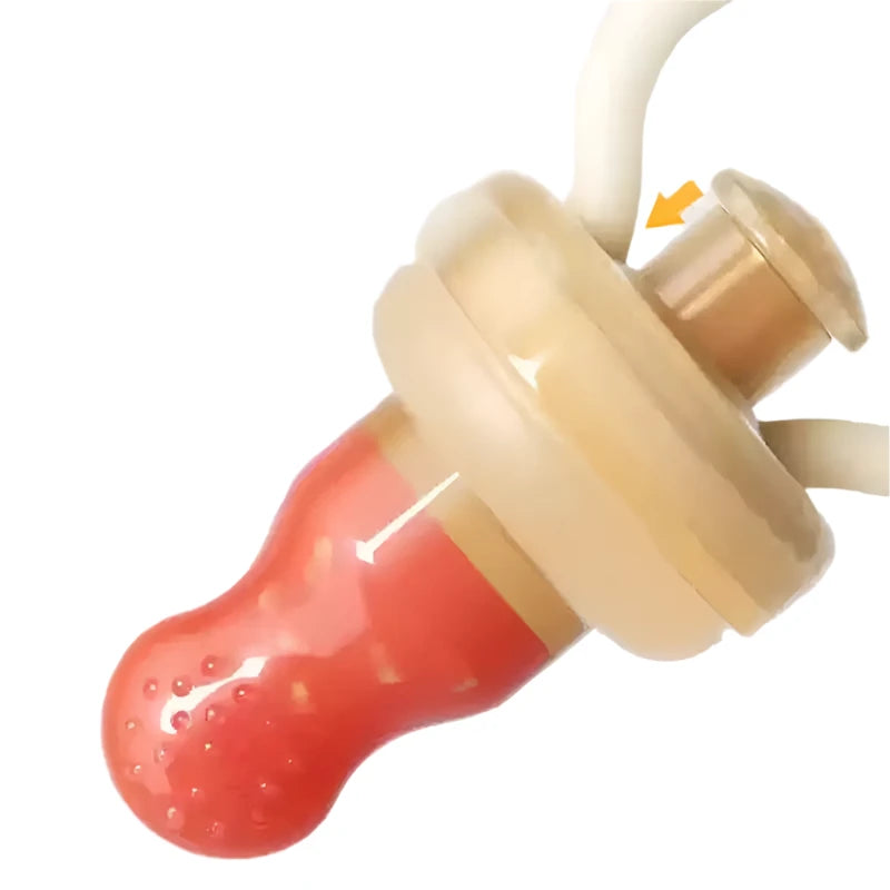 Baby Fruit Feeder Mesh Teether - Safe Silicone Nibbler for Infant Self-Feeding | MEACAOFG