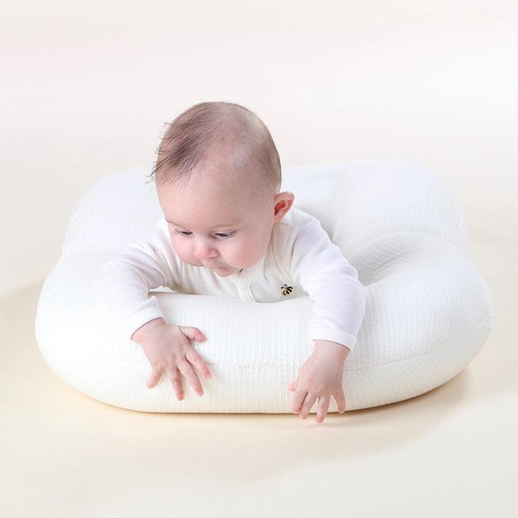 Infant lounger cushion for comfortable back resting