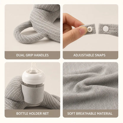 Breathable Hands-Free Baby Feeding Pillow