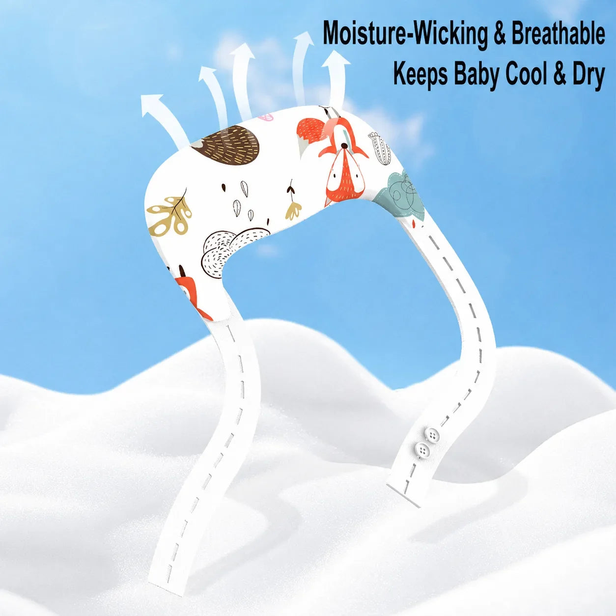 Crescent Baby Anti-Tilt Pillow