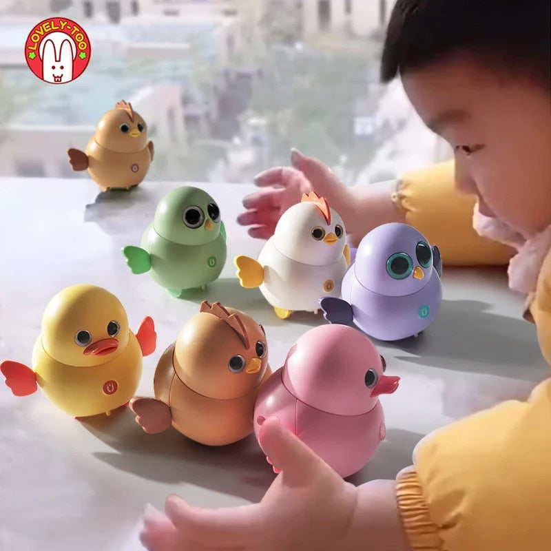 Cute Swinging Magnetic Walking Chicken Squad Toy
