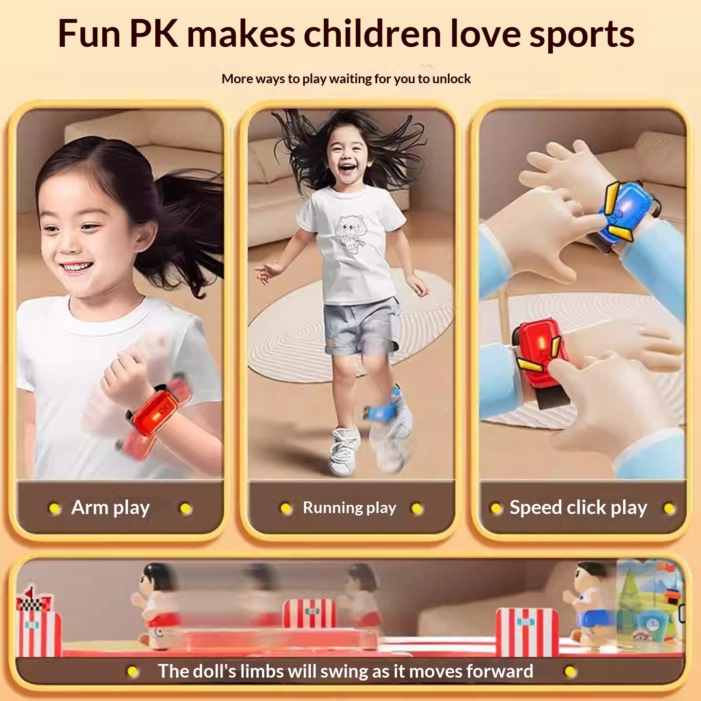 Double Match Running Game for kids memory training