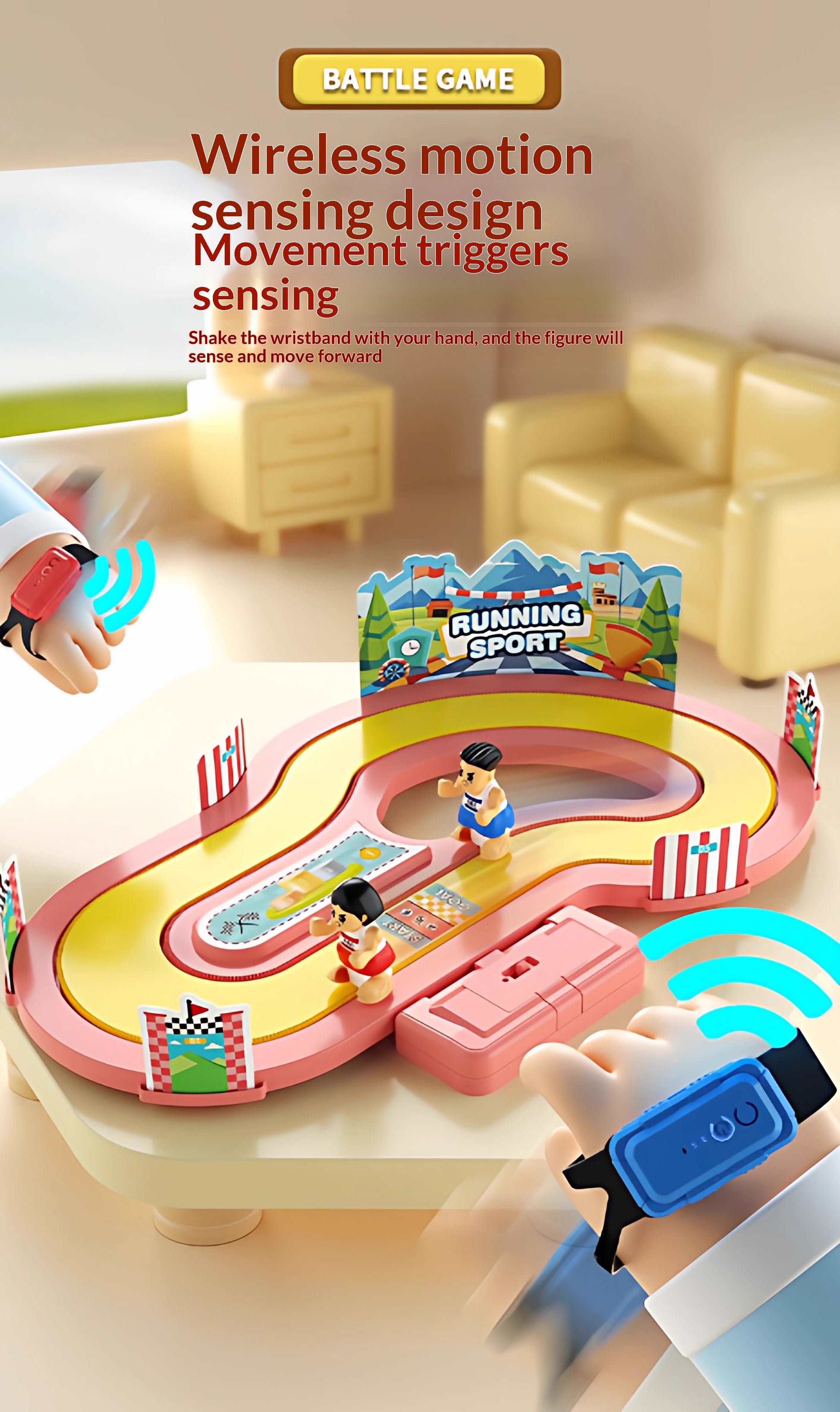 Double Match Running Game for kids memory training