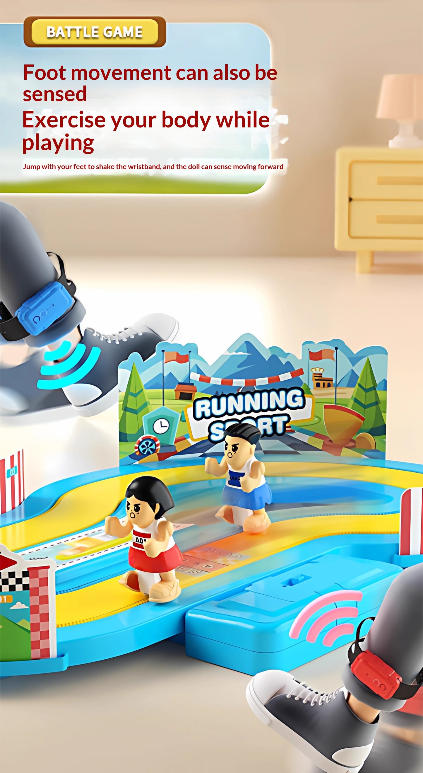 Double Match Running Game for kids memory training