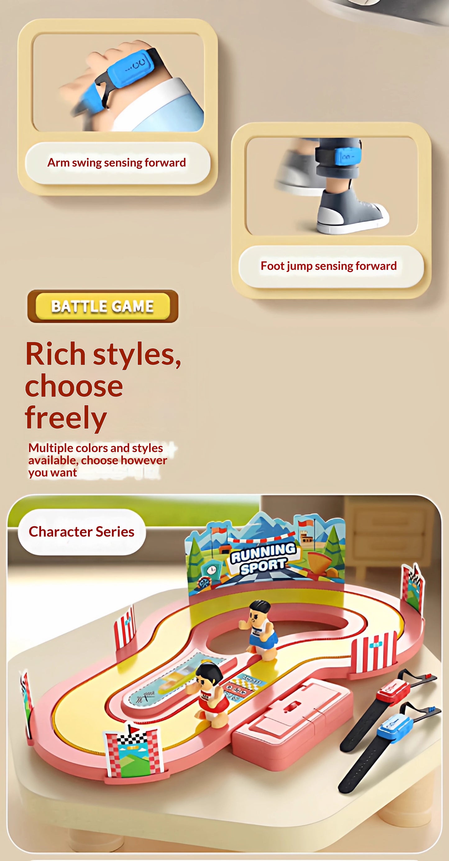 Double Match Running Game for kids memory training