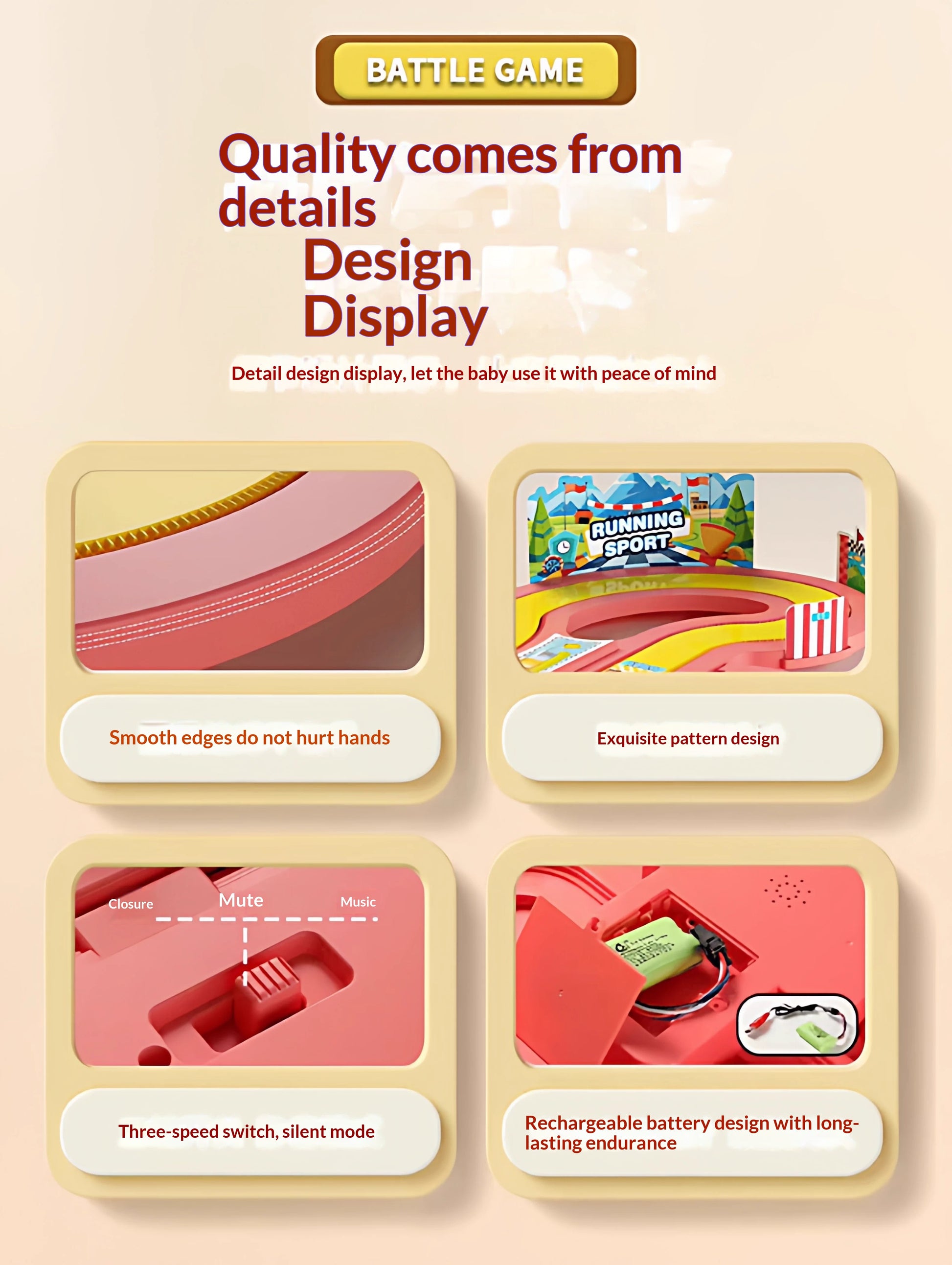 Double Match Running Game for kids memory training