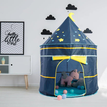 Kid Tent House Portable Castle Children Teepee Play Tent