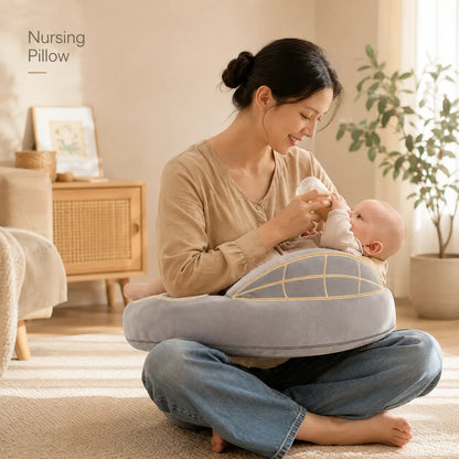 Ergonomic Anti-Spit-Up Nursing Pillow