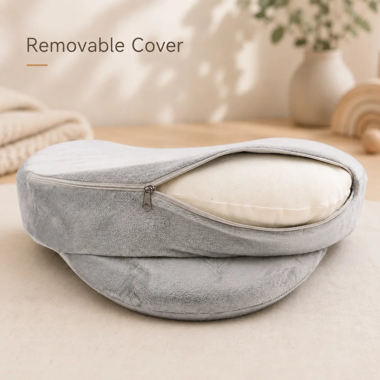 Ergonomic Anti-Spit-Up Nursing Pillow