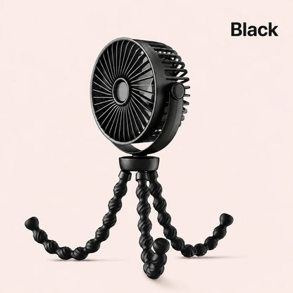 Flexible Tripod Baby Stroller Fan