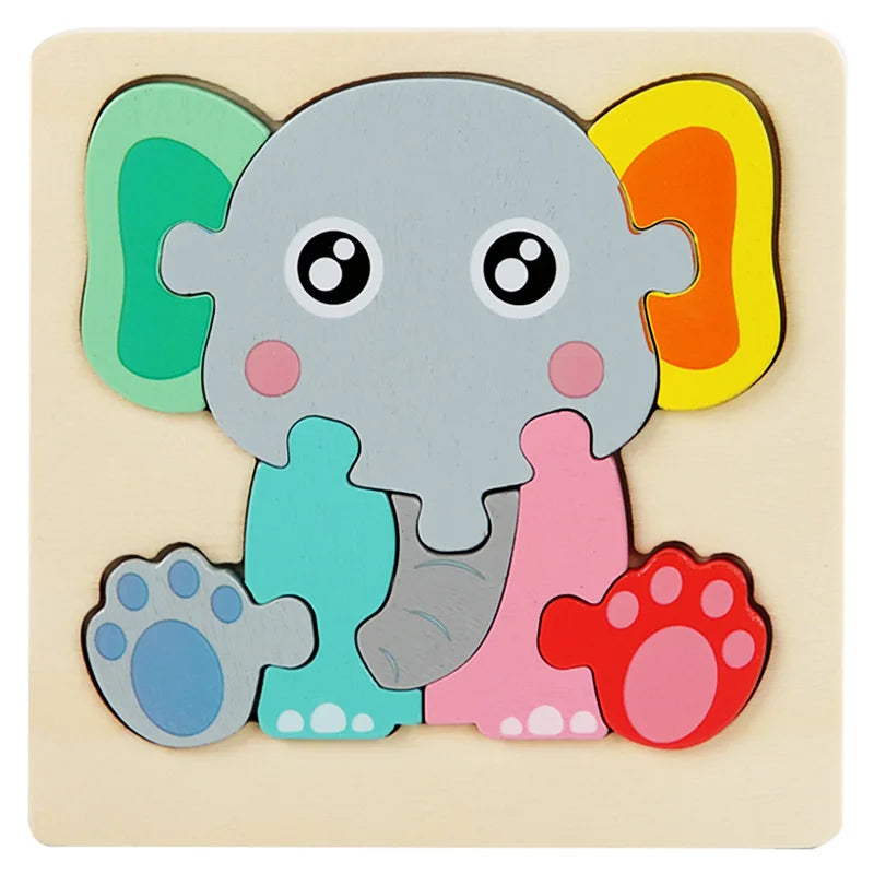Kids Wooden Toys 3D