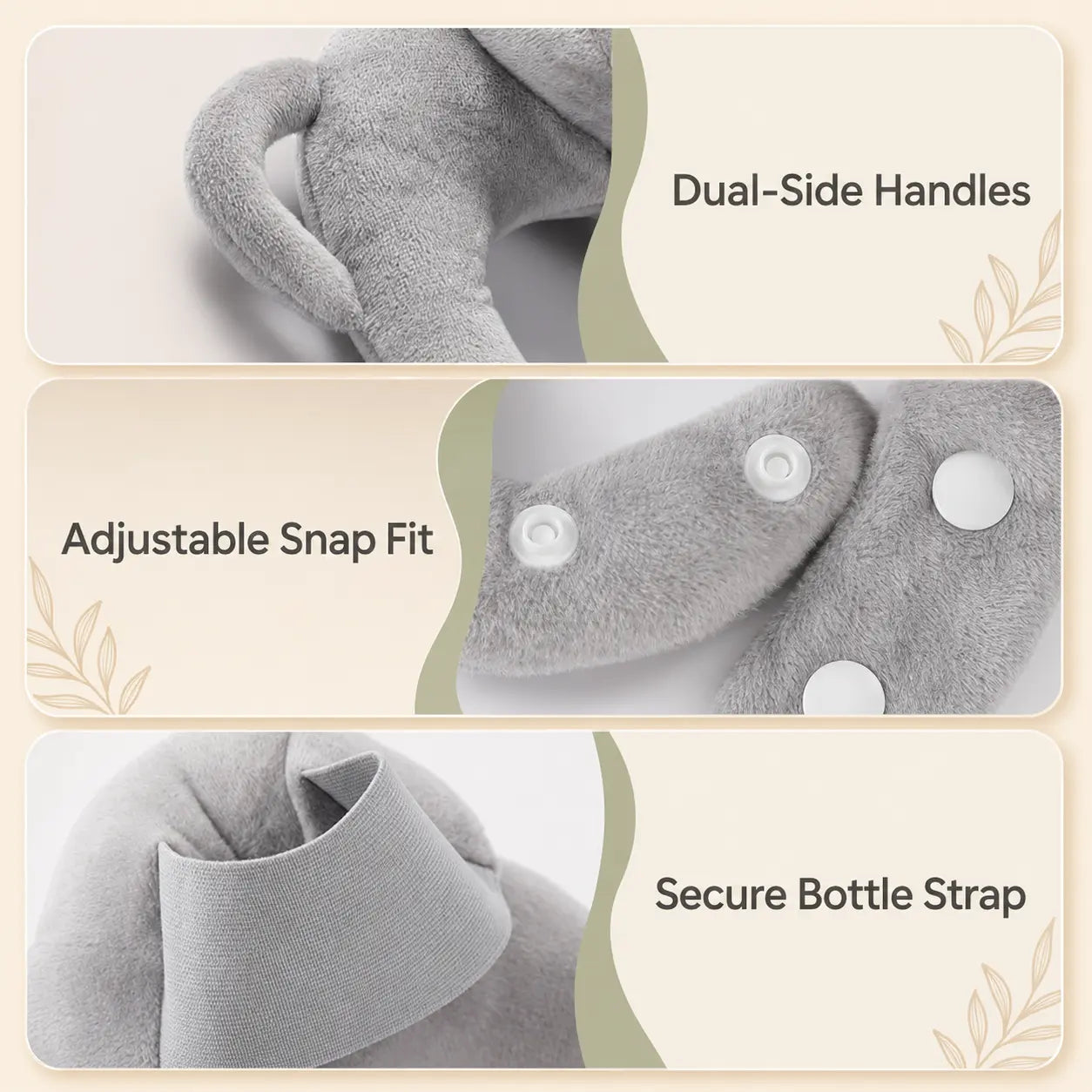 Hands-Free Baby Bottle Holder
