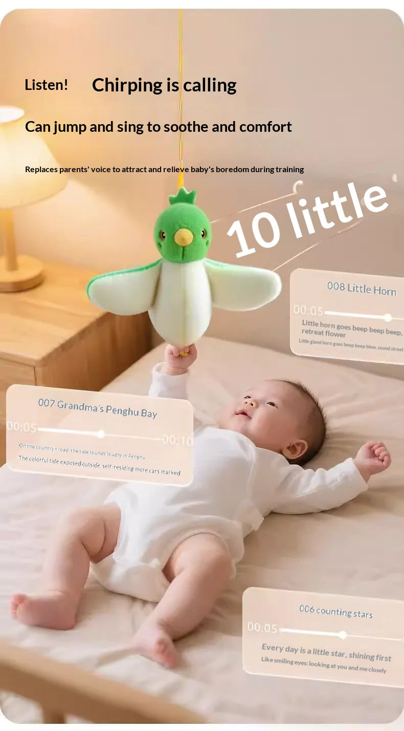 Interactive Baby Spinning Bird Toy - Colorful Musical Sensory Development Toy for Infants 0-6 Months BIRD