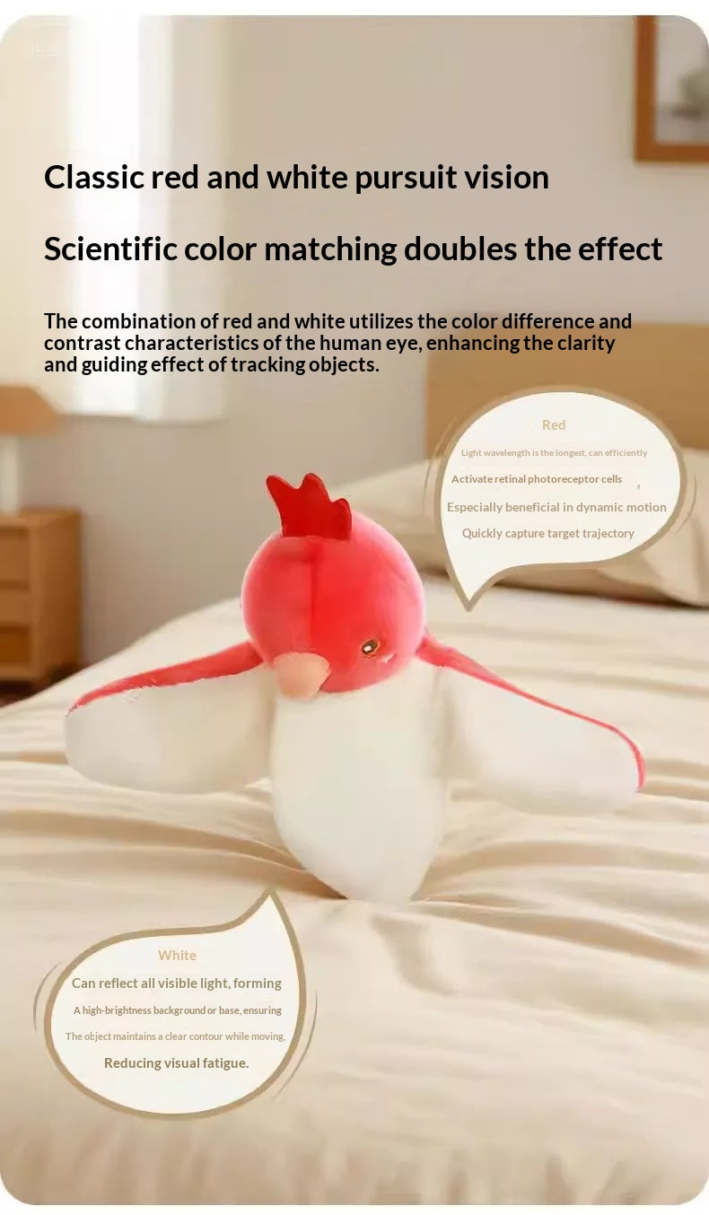 Interactive Baby Spinning Bird Toy - Colorful Musical Sensory Development Toy for Infants 0-6 Months BIRD