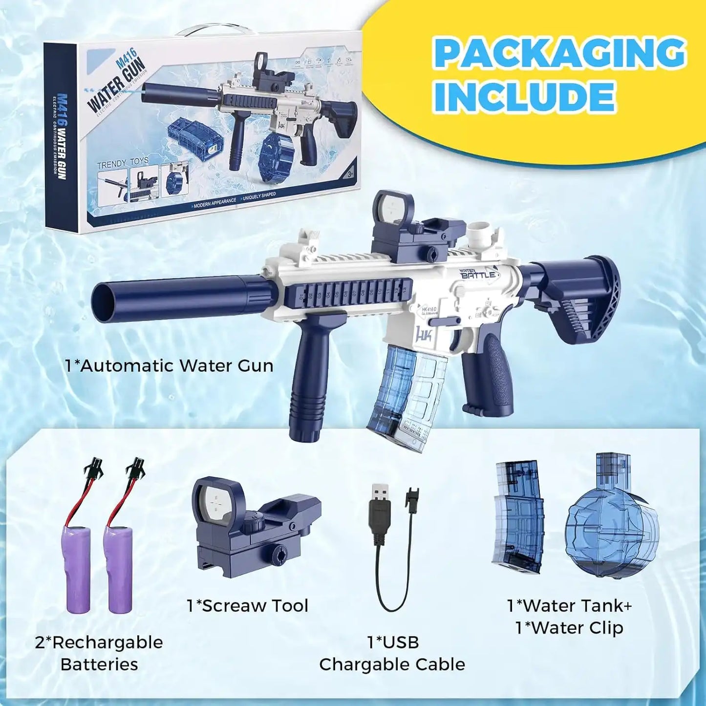 M4 Electric Water Gun-MEACAOFG